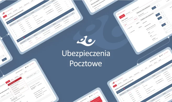 Widok listy procesów w centralnym systemie ubezpieczeniowym Ubezpieczeń Pocztowych